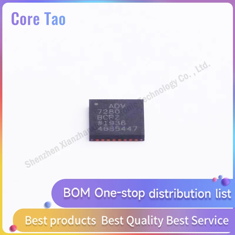 ADV7280BCPZ ADV7280 7280BCPZ QFN32 chip konversi antarmuka dekoder video tersedia