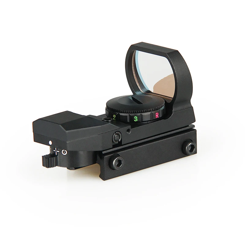 NEW ARRIVAL, Hunting 4 Reticl Red Dot Sight, Optical Scope, Large Old Model Fit Airsoft Shooting, PP2-0002