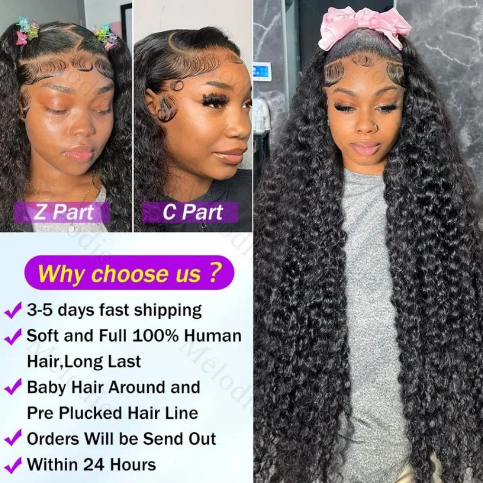 موجة عميقة الدانتيل شعر مستعار أمامي 13X6 Hd الدانتيل خصلات الشعر المستعار الإنسان 30 40 بوصة شعر مستعار الرطب والمموج الدانتيل شعر مستعار أمامي أسود البرازيلي الباروكات الأصلي #5