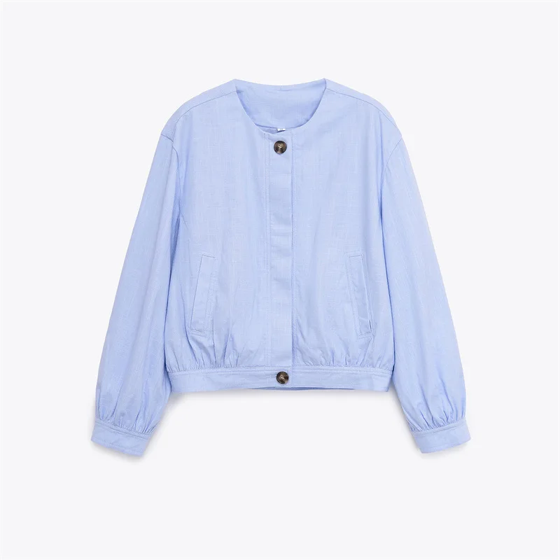 Casual, modieus, veelzijdig jack met lange mouwen voor dames