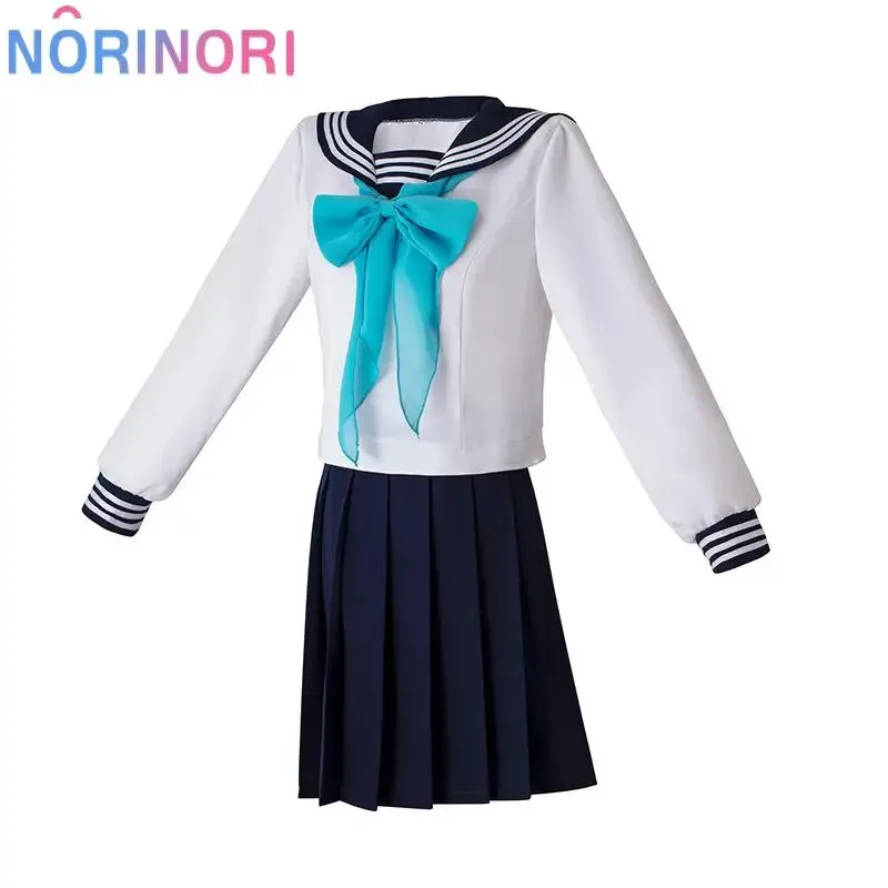 2025-♥-新しいアニメのセーラー服あけびコミチコスプレ衣装ハロウィンクリスマスパーティーセット-☆-★