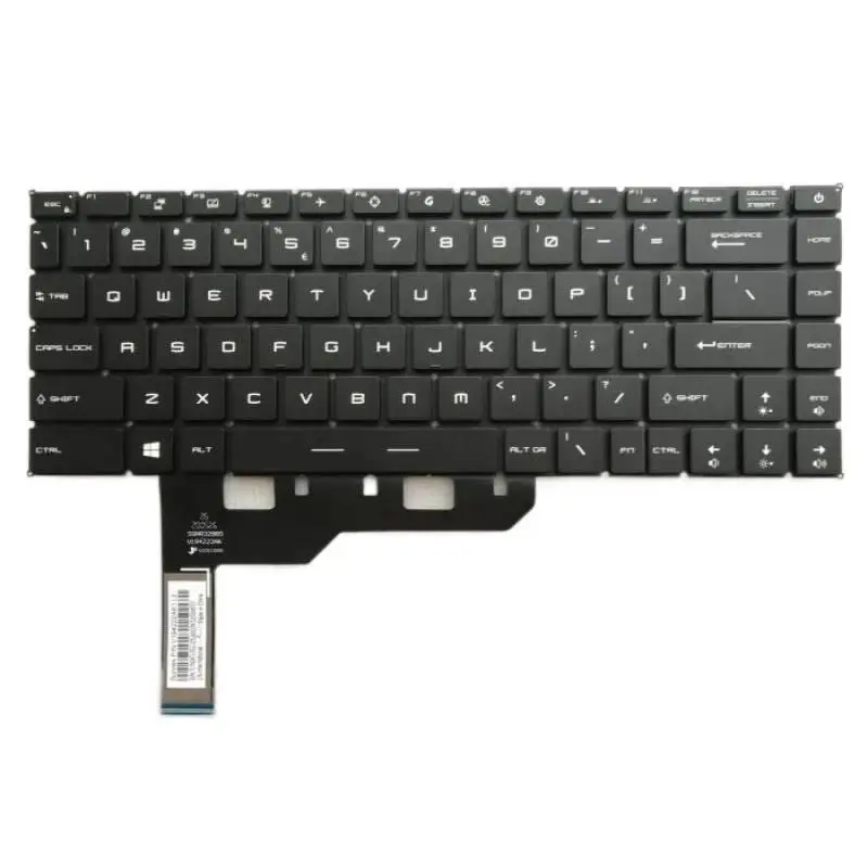 

New US Keyboard For GE66 Creator 15 A11UE A11UH MS-16V4 Per-Key RGB Keyboard [bb]