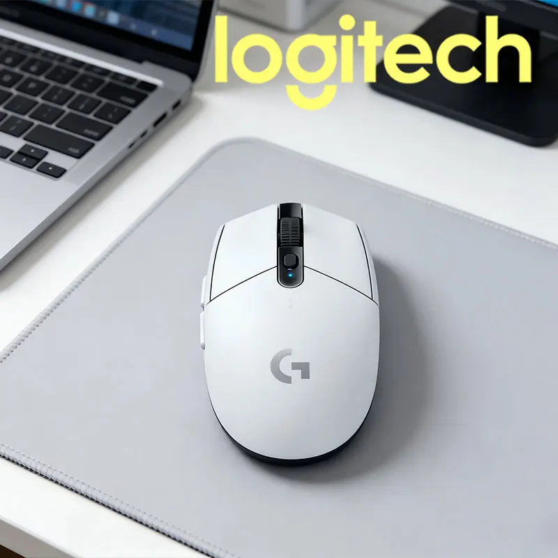 

Беспроводная бесшумная офисная игровая мышь Logitech G304, эргономичная, длительный срок службы батареи, продается напрямую по бренду.