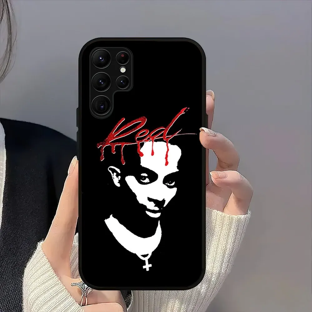 Rapper Playboi Carti Whole Lotta Red Phone Case For Samsung Galaxy S23 S24 S21 S22 S30 Note 20 10 Plus Lite FE Ultra Shell