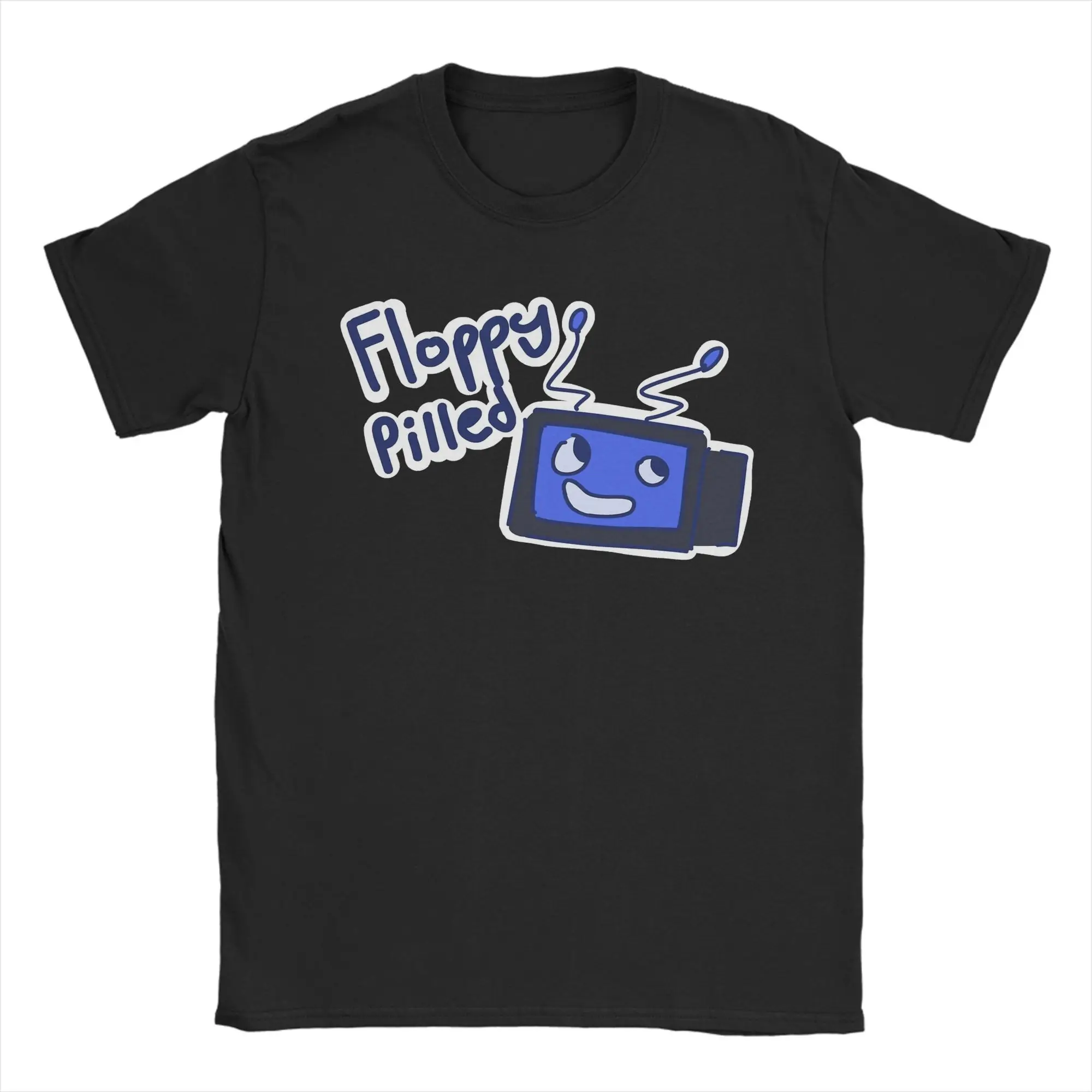 Men T-Shirt Scag regretevator floppy pilled Casual 100% Cotton Tee Shirt Short Sleeve  T Shirts Crew Neck Tops Gift Idea