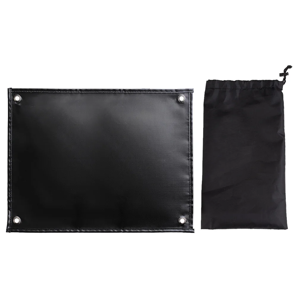 Coperta ignifuga durevole Isolamento portatile resistente al calore per camino Griglia da campeggio Coperta antincendio per uso di emergenza