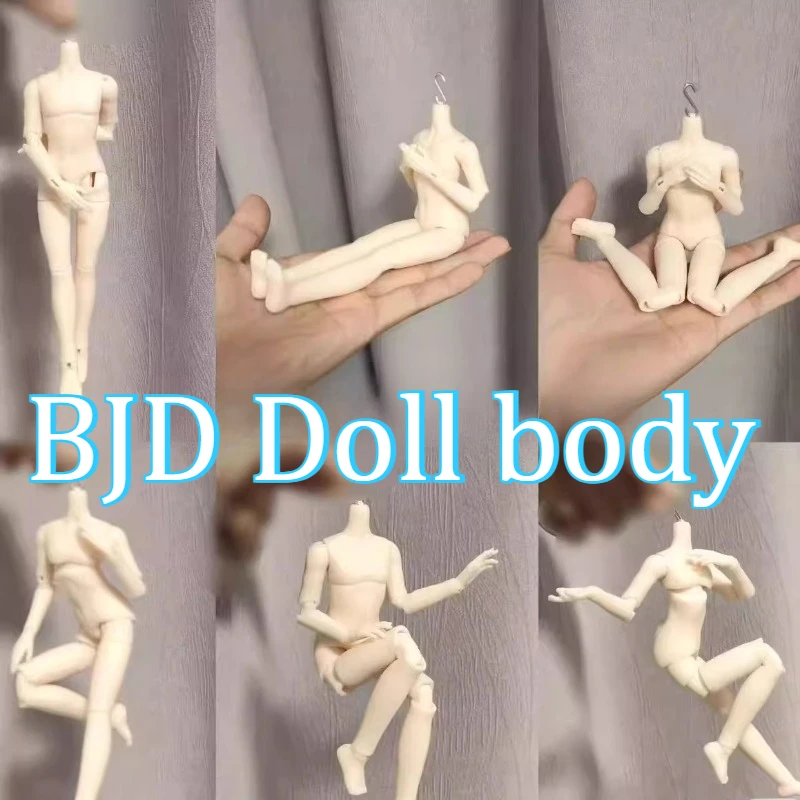 Slightly Muscular Bjd Male Body/16cm Can Connect with GSC/DIY Moveable Joints Doll/Can Flexible Perform Various Pose Variations