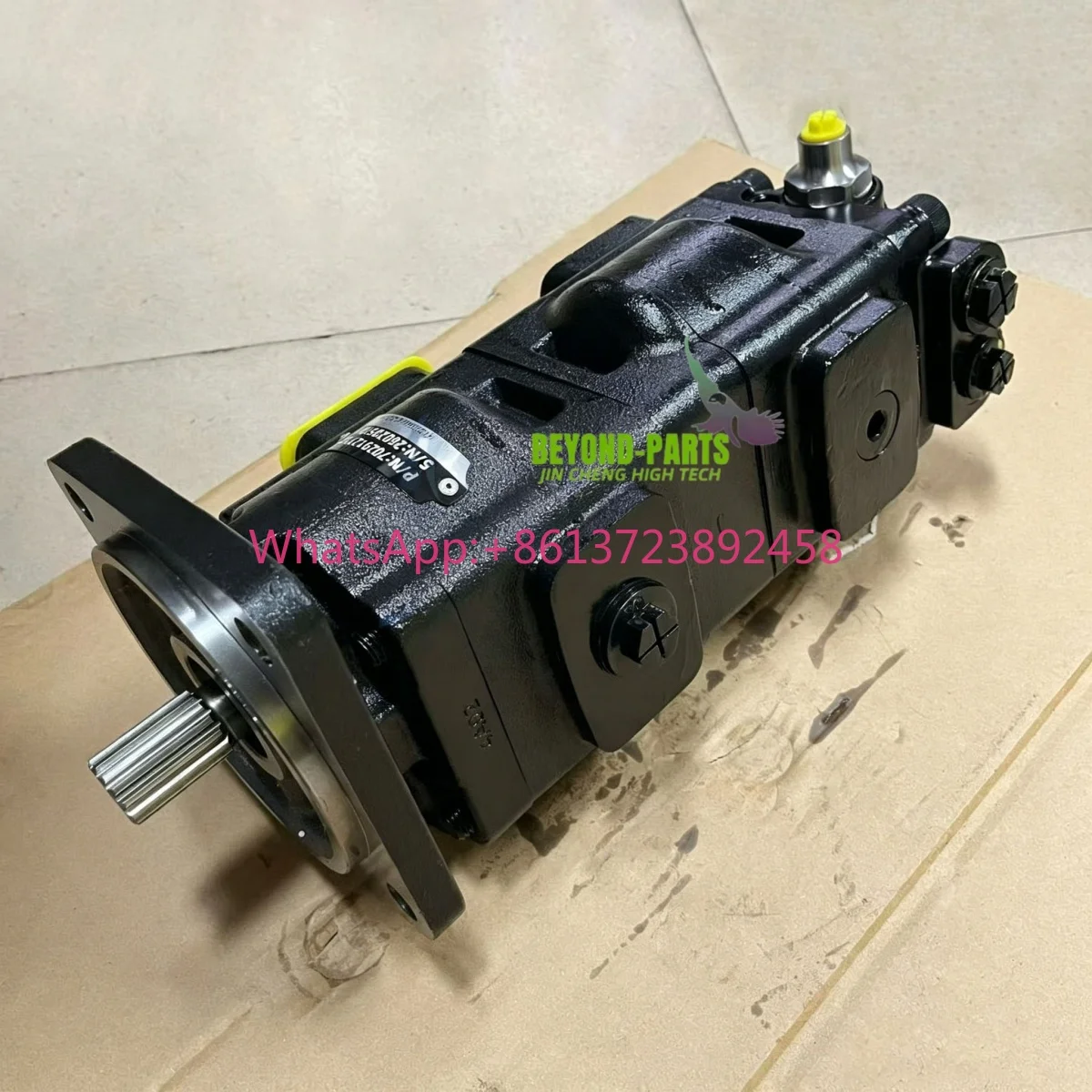 

7029121157 47407685 Gear Pump for Loaders 570ST 570 580 590 695 Construction Machinery Parts