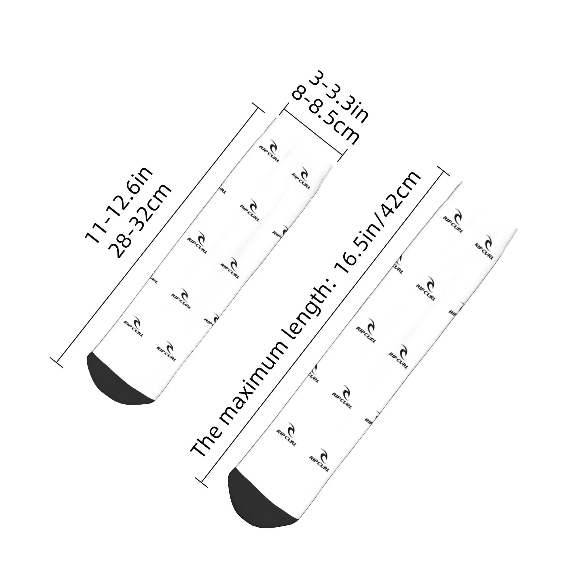 جميع المواسم مزق الضفيرة شعار الجوارب Harajuku عالية الجودة الرياضة الأوسط جوارب أنبوبية لينة الهيب هوب جوارب للرجال النساء الهدايا