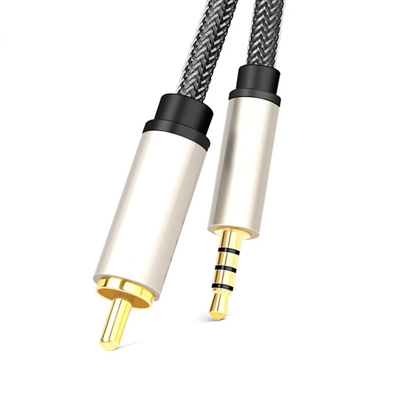 Digitális coaxial Hang videó Vezeték hifi  3.5mm hogy RCA számára xiaomi E 12 Tv-t néz