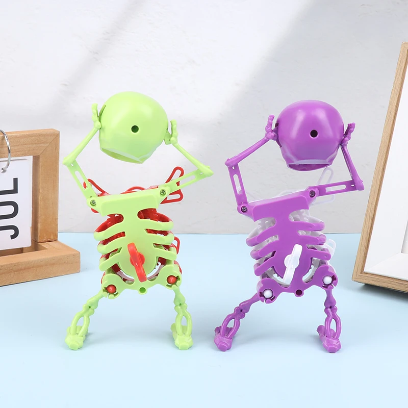 3D Printing Dancing Pink Skeleton Interesting Dancing Skeleton Spooky Dancing Comes With Music Home Decorations Children's Gifts