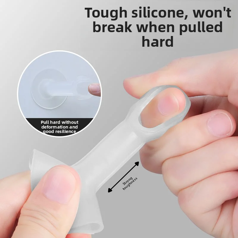 Suitable For Door Handles Silicone Door Stop No Need To Punch Holes Anti-collision Doorstop Anti-collision Artifact Easy