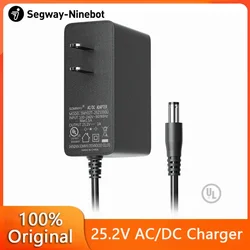 25.2V 1A Charger for Ninebot by Segway Zing E8 E10 E12 C8 C9 C10 C20 E-Scooter AC/DC Kids Electric Kick Scooter Power Supply