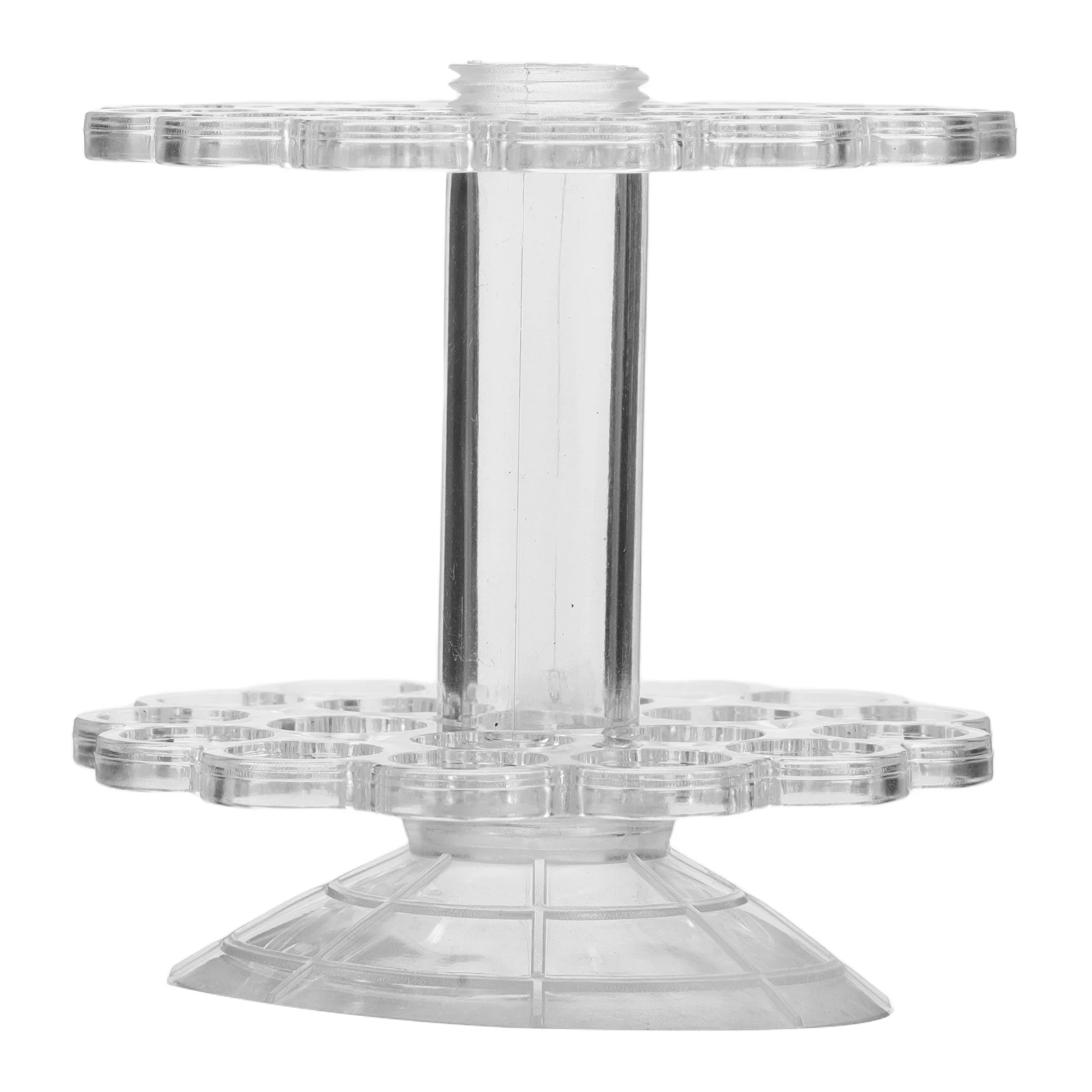 

Flower Arrangement Tool Clear Spiral Stem Holder Invisible Transparent Plastic Vase Multifunctional Design Easy