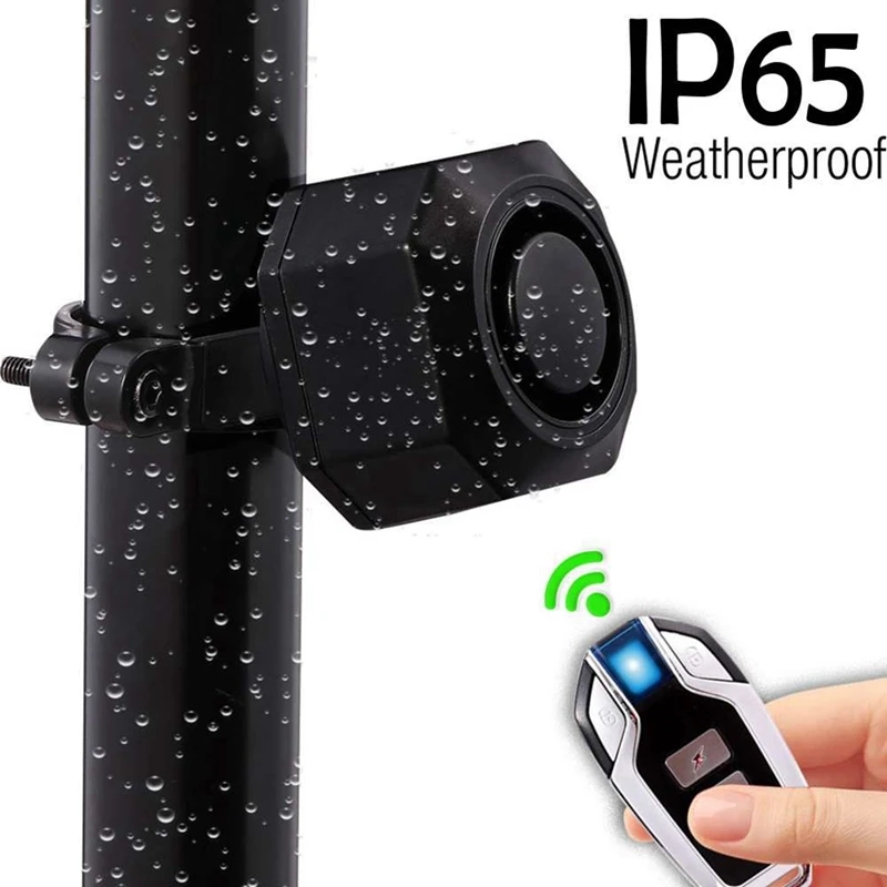 Vibration Alarm Wireless USB Charging Alarm Sensitive And Responsive Anti-Theft Bicycle Alarm