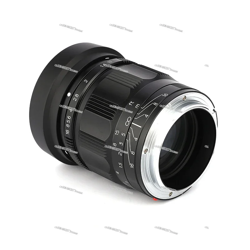 50mm F/1.1 Full Frame Manual Camera Lens for M Mount Cameras in Black