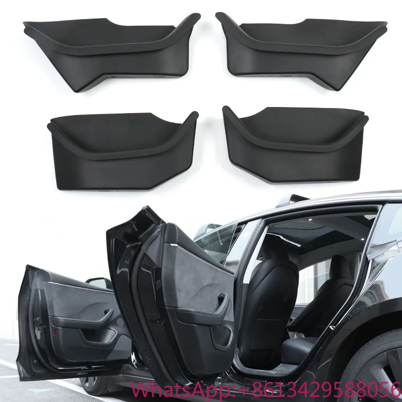 

Full Protection Accessory Organizer Mat for New and Refreshed Tesla Model 3 Door Slot Storage Box for Car Light Accessories