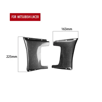 Do Mitsubishi Lancer Evolution EVO 7/8/9 generacji 2002-2009, osłona wlotu powietrza z prawdziwego włókna węglowego, akcesoria samochodowe, modyfikacja 10 best sales evo 8 włókno węglowe - №4