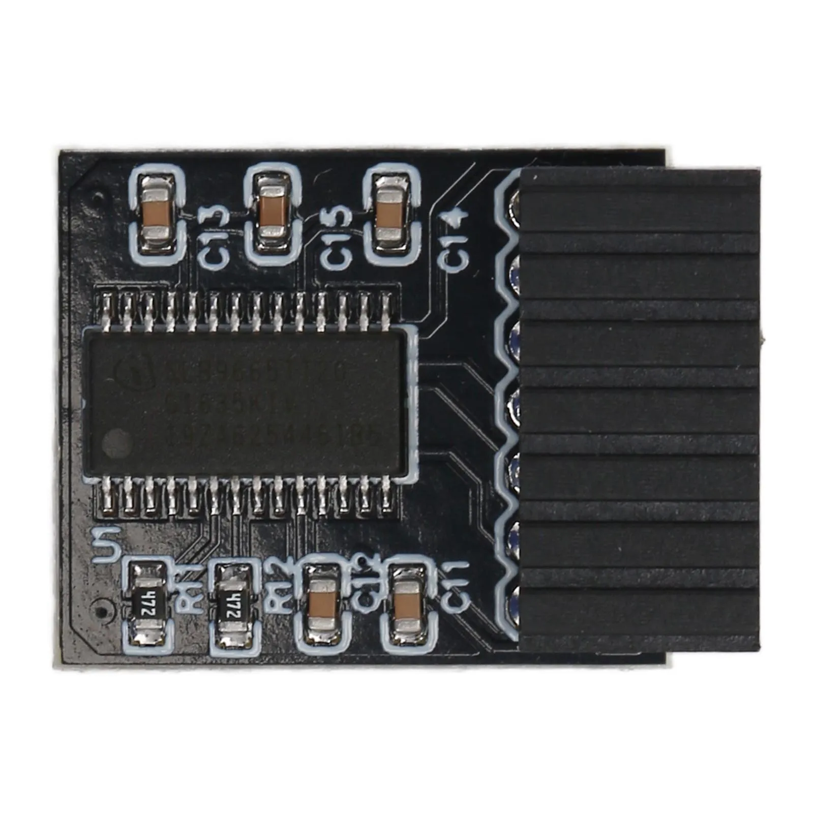 TPM 2.0 Module 14Pin SPI Interface Stable High Safety  Material TPM SPI Module for Win 11 Motherboard TPM 2.0 Module