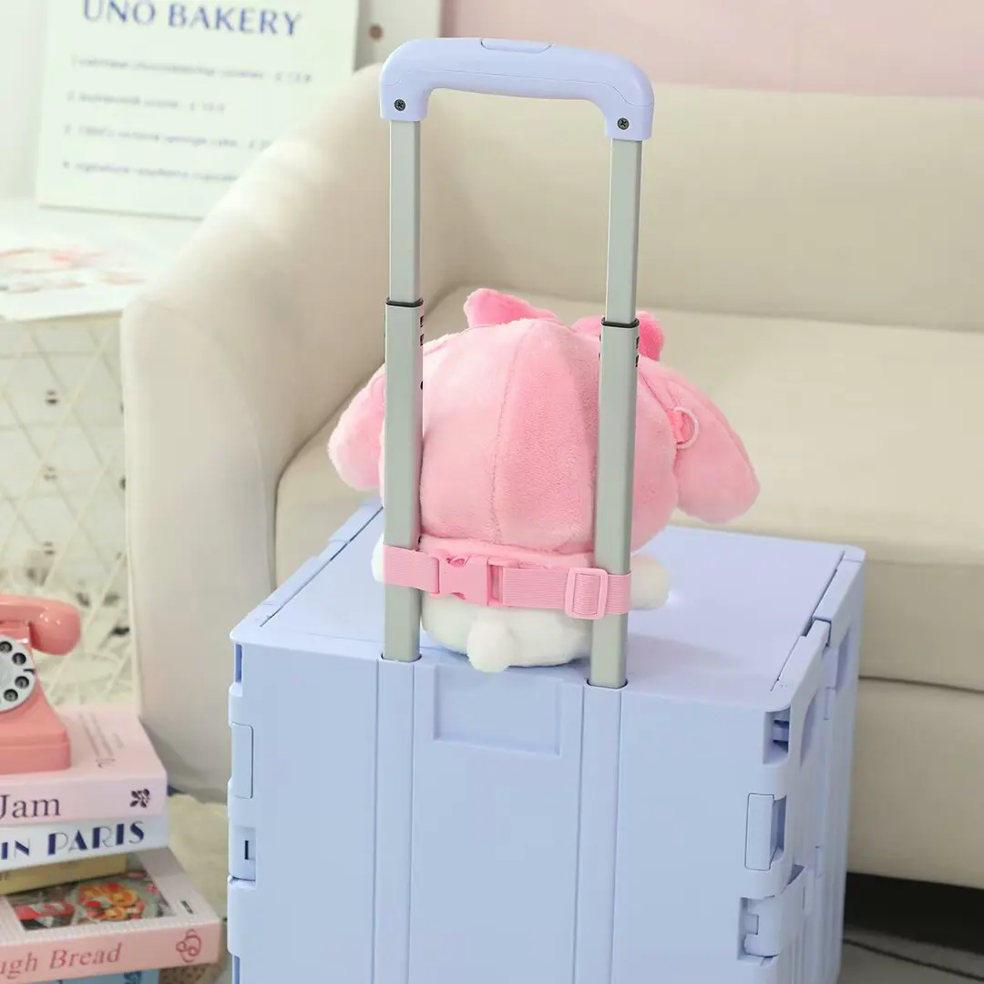 KT-muñecos de peluche de gato, melodía, perro con orejas grandes, monedero cruzado Diagonal, regalos de cumpleaños para niños