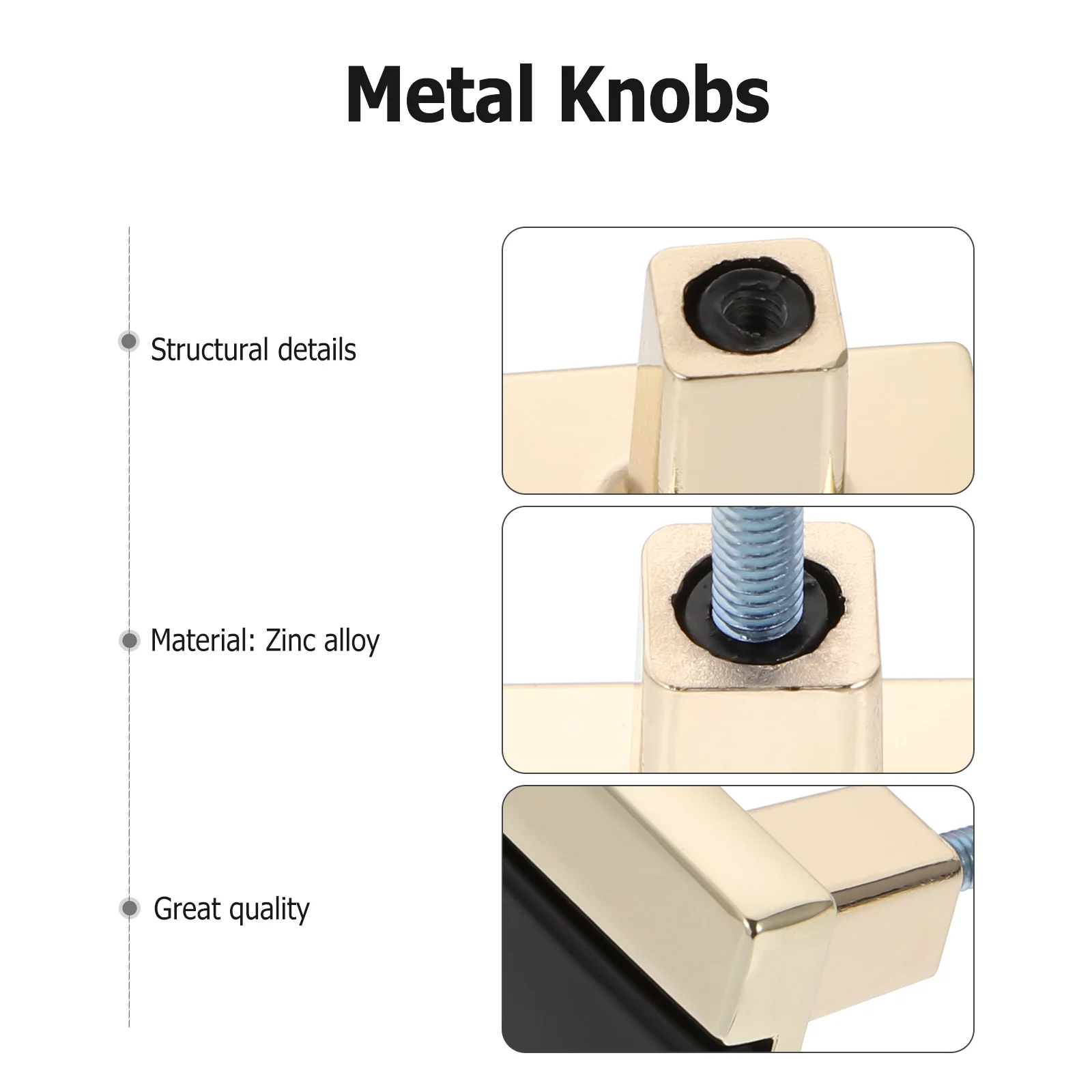 

4pcs Delicate Cabinet Door Knob Zinc Alloy Drawer Pull Handle Durable Cupboard Knob Wardrobe Handle For Furniture