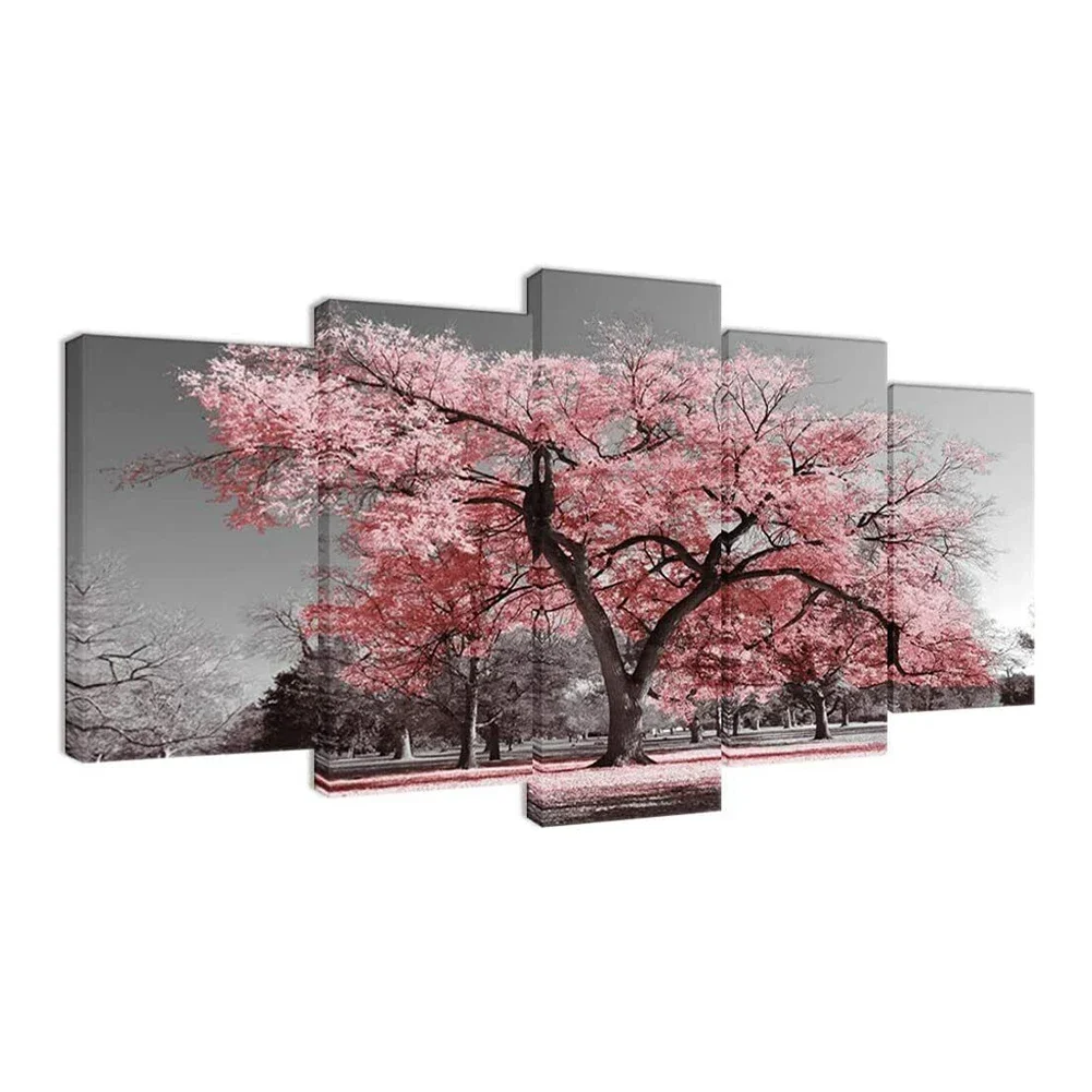 

1 компл. Печать картина без рамки розовая фотография постер для спальни домашний декор