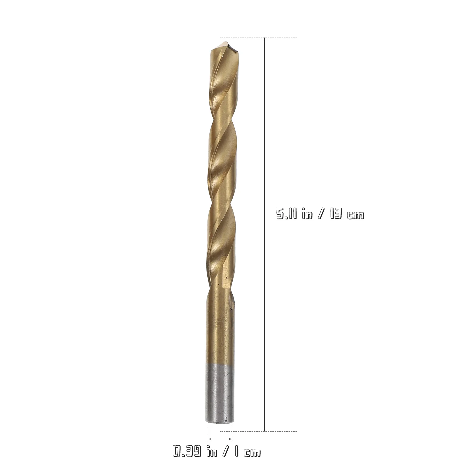 19-teiliges Bohrer-Set aus Schnellarbeitsstahl, gedrehte Kobalt-Bits, Kunststoff-Bohrset, Schlagbohrer-Set