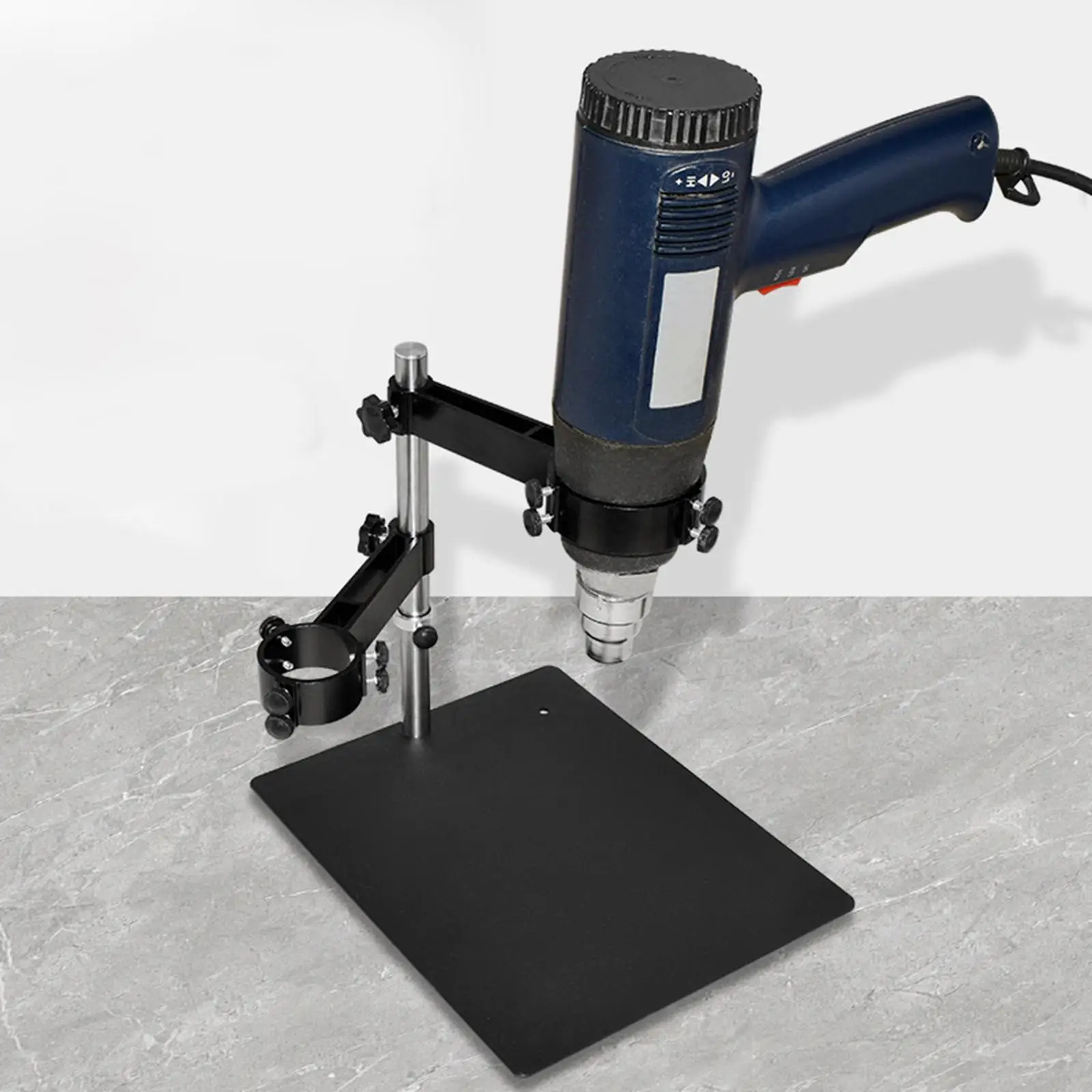 850-hot-air-machine-fixing-bracket-hot-air-machine-stand-portable-stable-360-degree-rotating-soldering-station-for-studio
