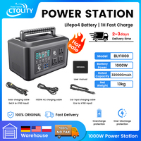 1024Wh Camping Portable Power Station 1000W (Peak 2000W) Lifepo4 Battery EU Warehouse Fast Shipping Emergency Energy