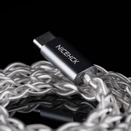 Imagen 2 del producto NICEHCK SP4 tipo C 2 pines CX31993 DAC decodificación HiFi Audio IEM Cable para 4U Delci Explorer DaVinci