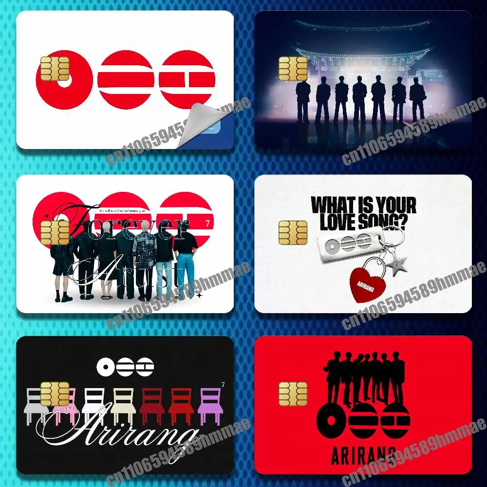 

For A-ARIRANG S-SWIM Sticker Paper Skin ID Bank Credit Film Self-adhesive Card Cover Decoration