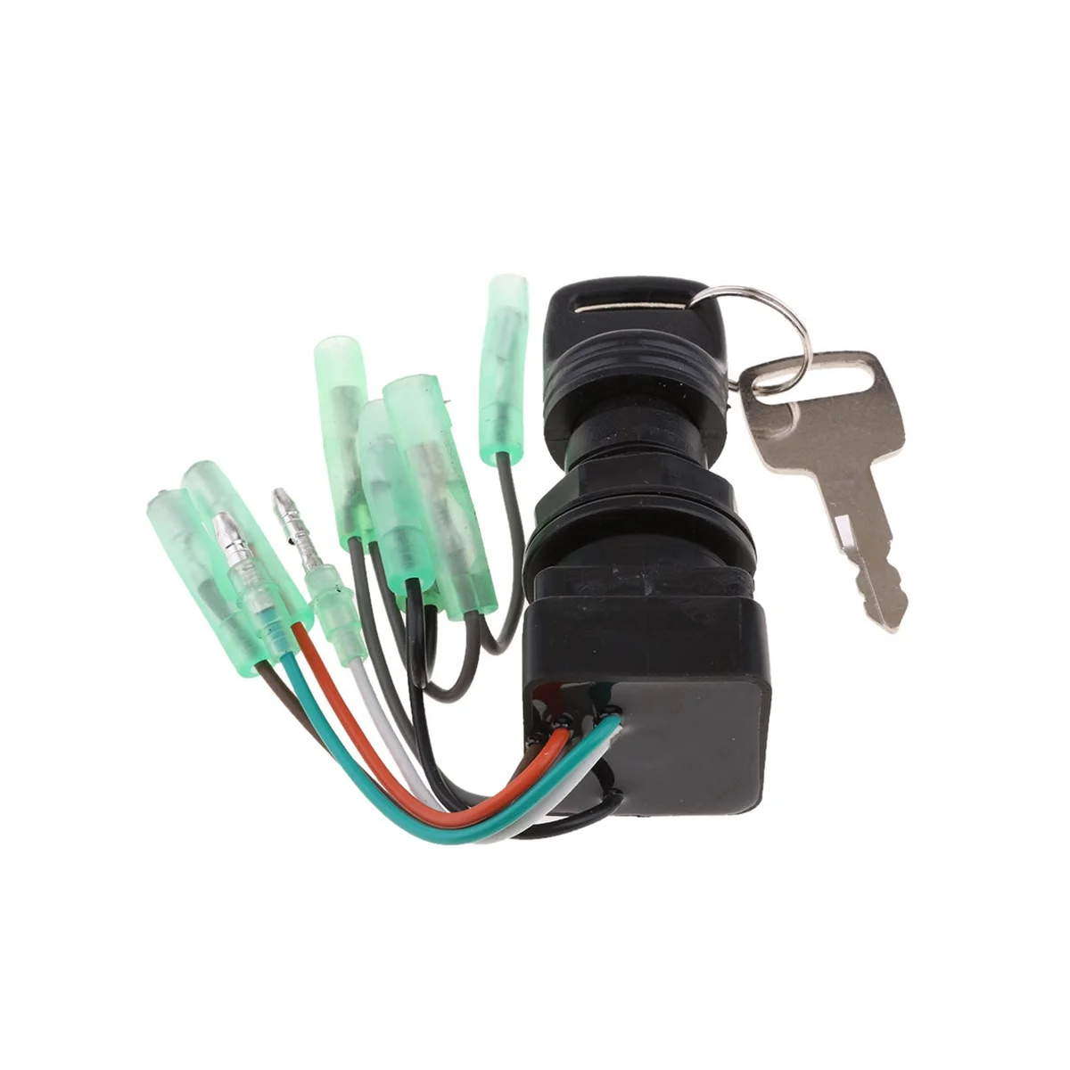 Motor Ignition Key Switch Assembly for Suzuki Outboard Control Box 3711099E00 3711092E01 Ignition Switch Key