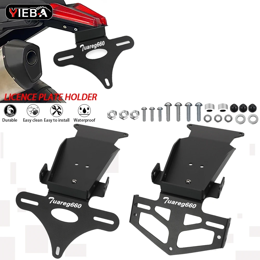 

2026 Tuareg660 License Plate Holder Bracket Tail Tidy Fender Eliminator Kit For Aprilia Tuareg 660 tuareg 2021- 2023 2024 2025