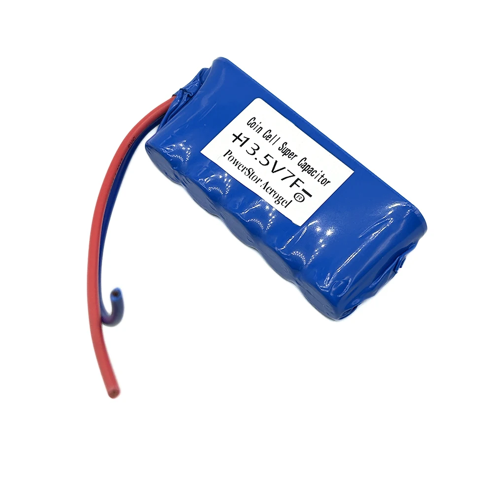 1 Juego de módulo rectificador de automóvil PowerStor Aerogel 13.5V7F 2.7V35F 5 uds conexión banco pequeño para fuente de alimentación de respaldo