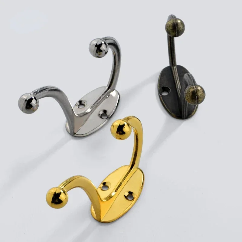 1 Uds. Gancho antiguo de aleación para muebles de gabinete, herrajes para decoración de sala de montaje, decoración del hogar de bronce, accesorios para colgar en la puerta