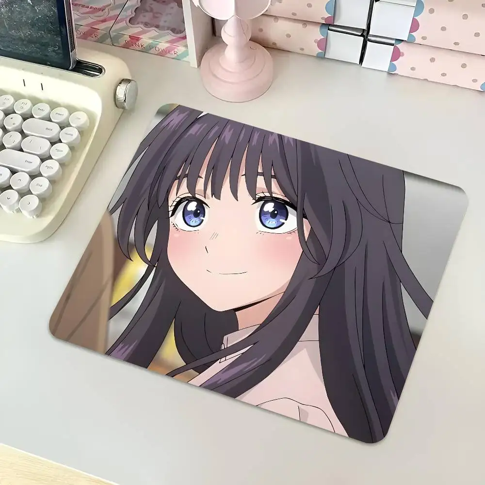 1pc Kaoruko Waguri Anime Characters Small Mousepad Keyboard Pad Laptop Cushion Non-slip Deskpad
