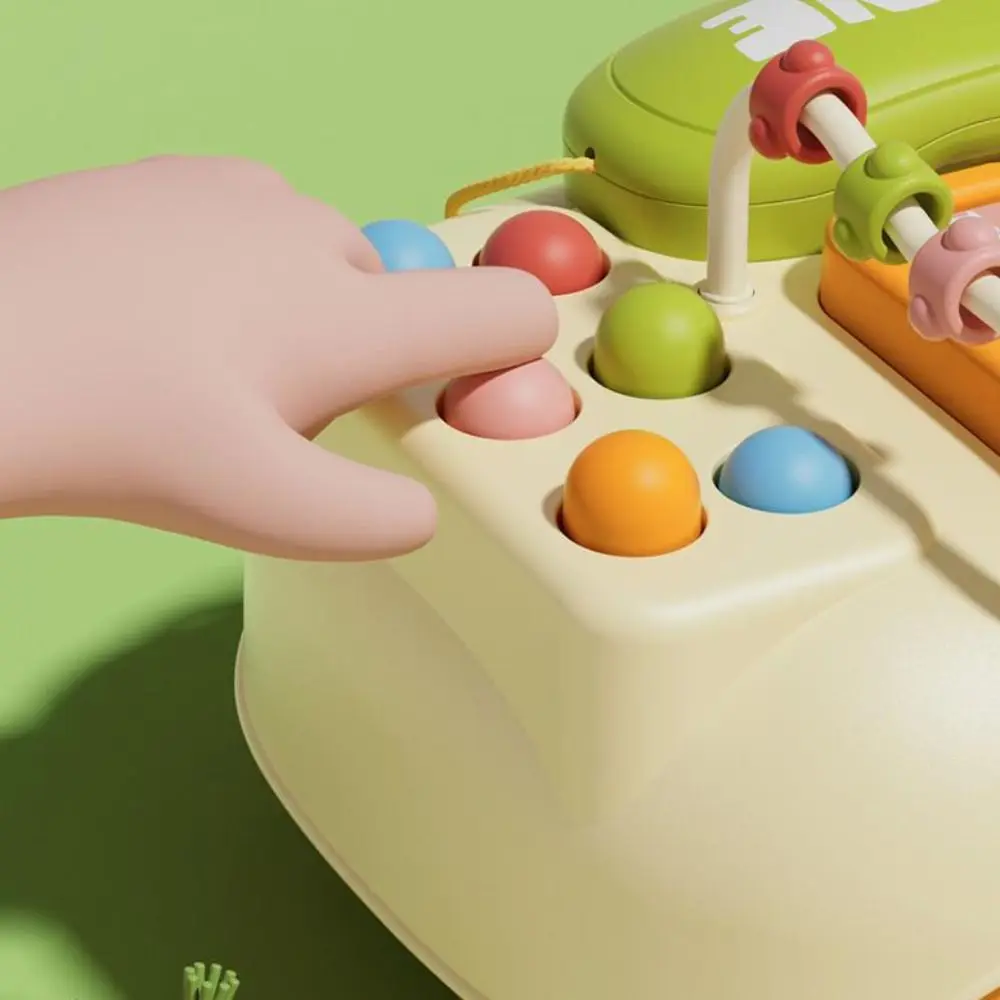 ABS Babytelefoon Muziek Stempuzzel Babypianomuziek Licht Interactief Grappig Elektronische leermachine Grappige geschenken
