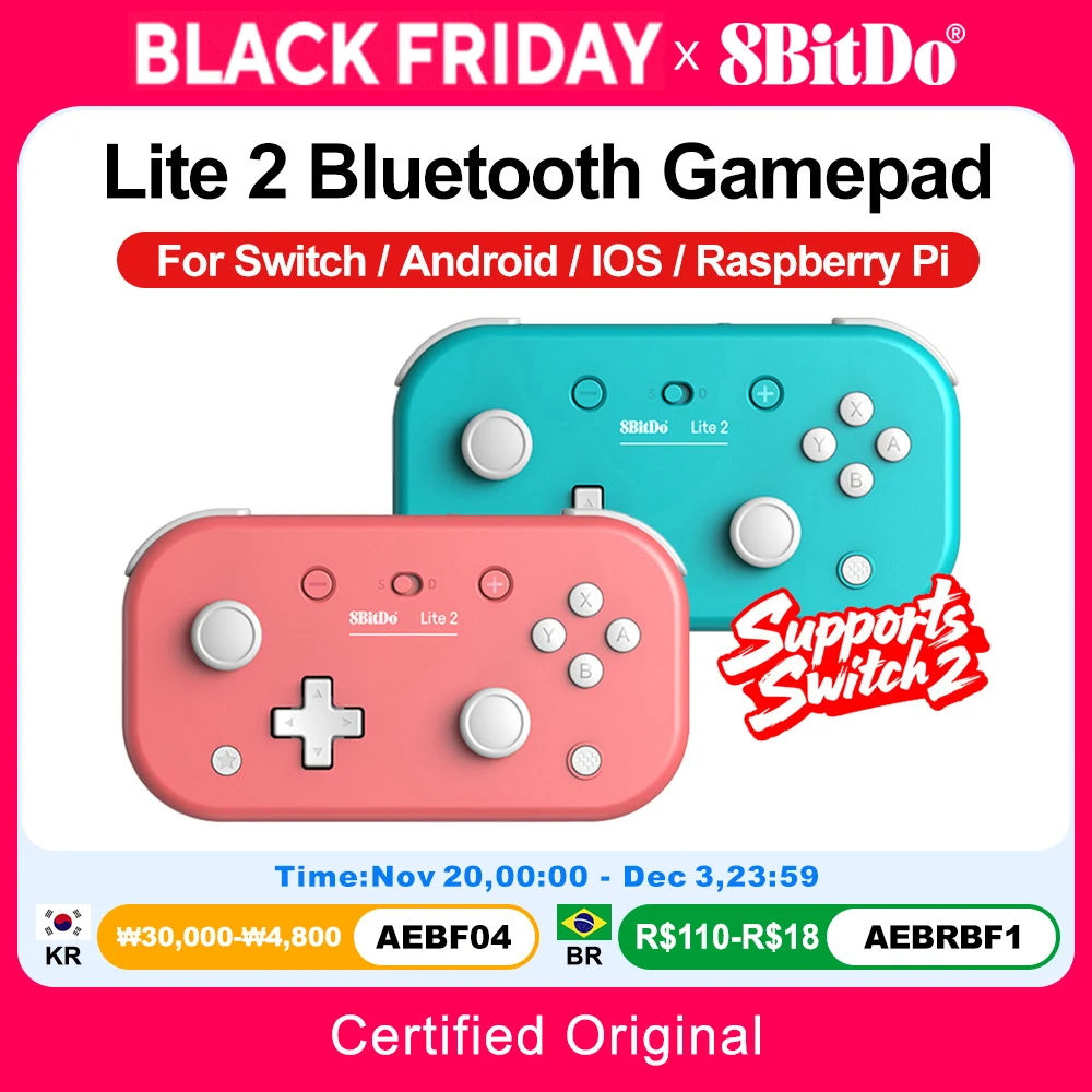 8Bitdo Gamepads For… - image