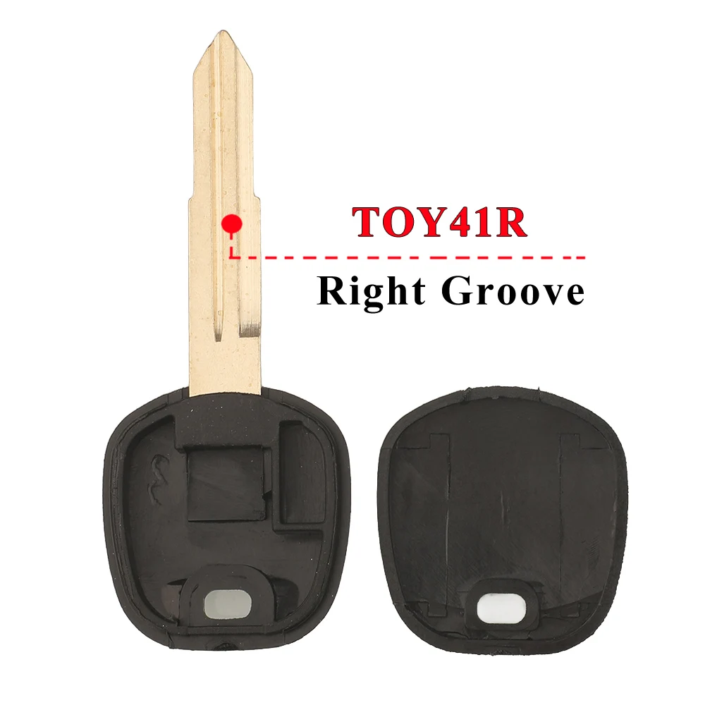 Jingyuqin 10 Stück TOY41/TOY43/TOY48/TOY47/VA2 Blade Auto-Transponder-Schlüsselgehäuse für Toyota Fit Lexus ohne Chip, Ersatzgehäuse – Detail 8