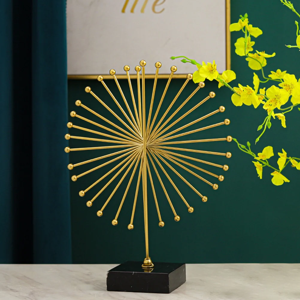 

Iron Adornment Creative Home Decor Table nament Unique Shape Lovely Bedroom Office Supplies