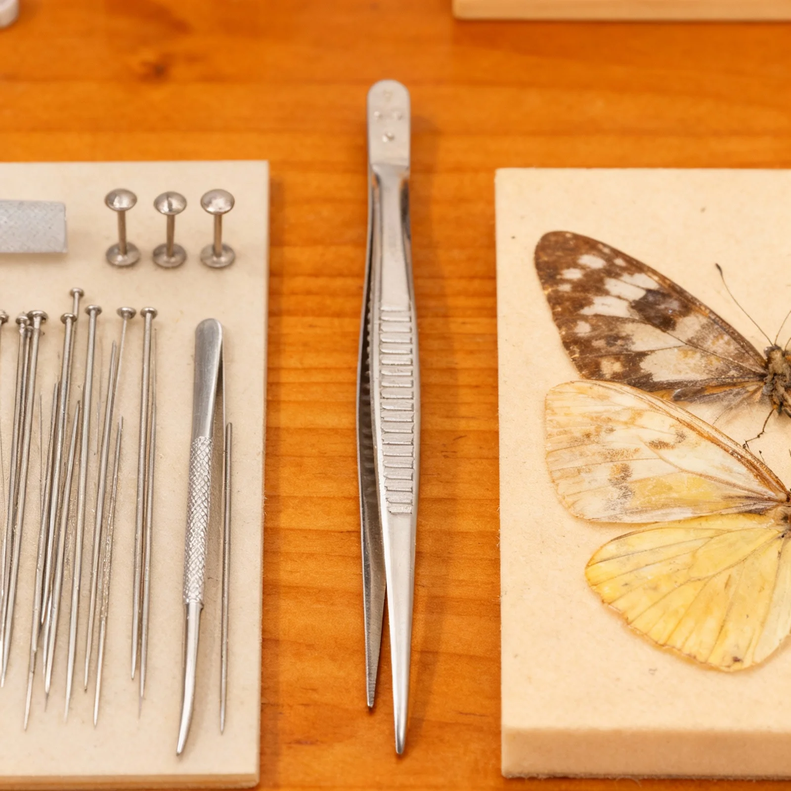 

Stainless Steel Insect Tweezer Fine Flat Tip Precision Tool For Stamp Collecting Specimen Spreading Crafting Hobby Hand