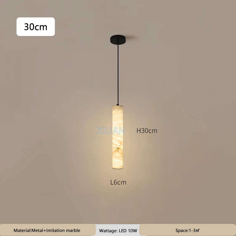 Moderne Imitatie Marmeren Hanglampen 30 Cm 40 Cm 50 Cm Eetkamer Woonkamer Slaapkamer Hanglamp Entree Bar hangende Lichten