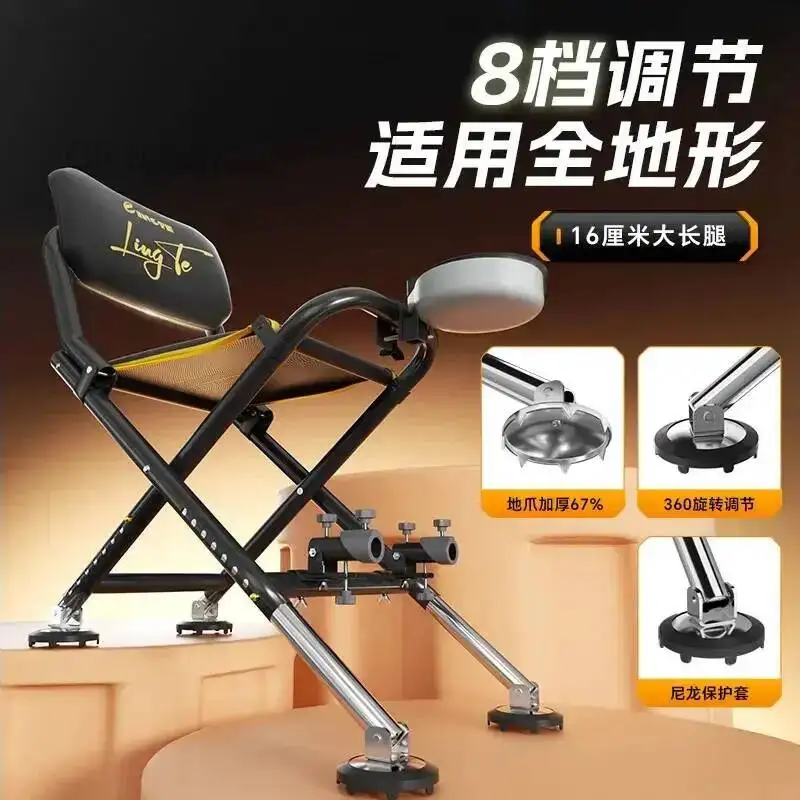 Multi-functional Foldable Beach Chairs New Portable All-terrain Beach Chairs Product Outdoor Furniture Cadeiras De Praia ZYSTY