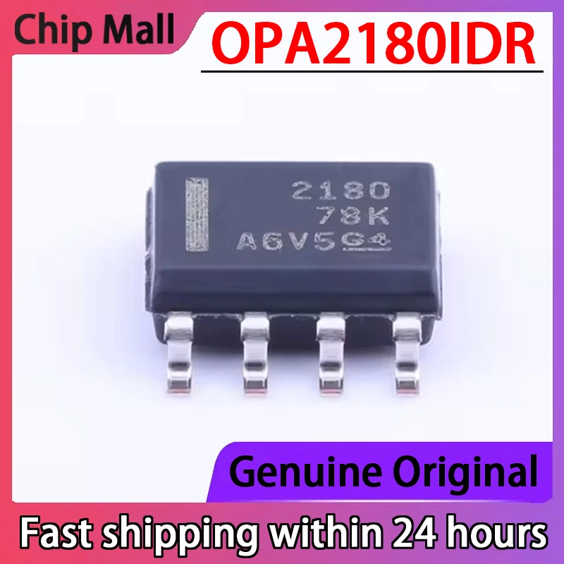 

2PCS Original New OPA2180IDR Screen Printed 2180 SOP8 Operational Amplifier Chip in Stock