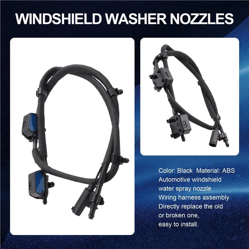 Easy To Use New Front Windshield Washer Nozzle Sprayer Jet System 61667276500 For -BMW 3 Series F30 F31 F80 2012-2017 328 330 34