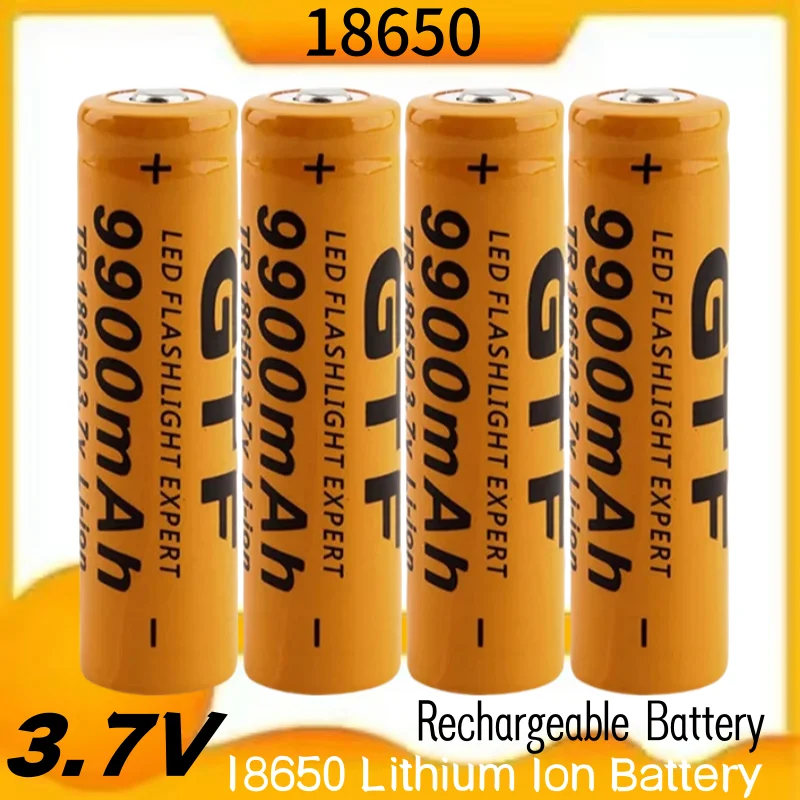 

2024 New Hot Selling 18650 Battery High Quality 9900mAh 3.7V 18650 Lithium Ion Rechargeable Battery for Shavers, Screwdrivers
