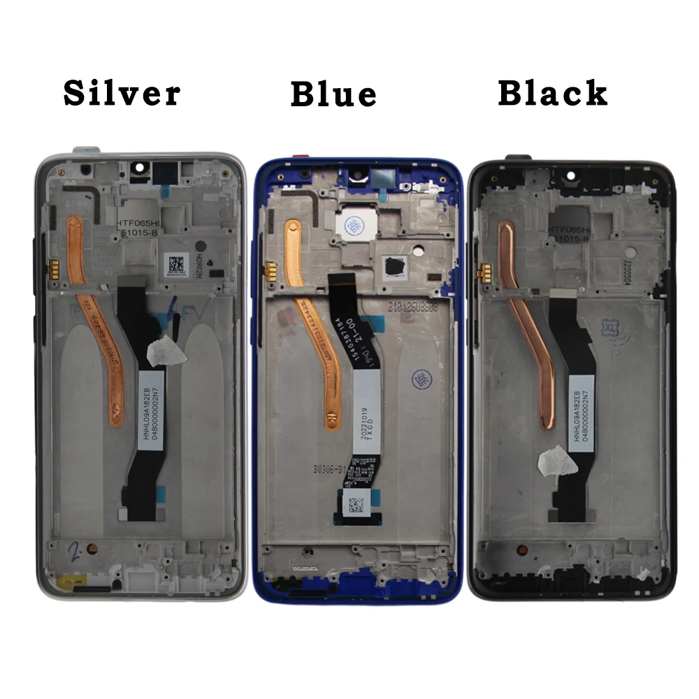 شاشة LCD لشاومي ريدمي نوت 8 برو M1906G7I M1906G7G شاشة LCD تعمل باللمس محول الأرقام الجمعية استبدال ل ريدمي نوت 8 برو