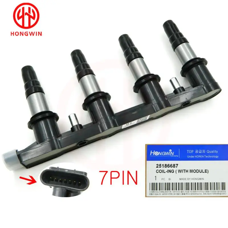 25186687 New Ignition Coil (W module) For Chevrolet Cruze 1.8 2010-2015 AVEO/AVEO5 2009-2011 Sonic 2012-2015 PONTIAC 2007-2010