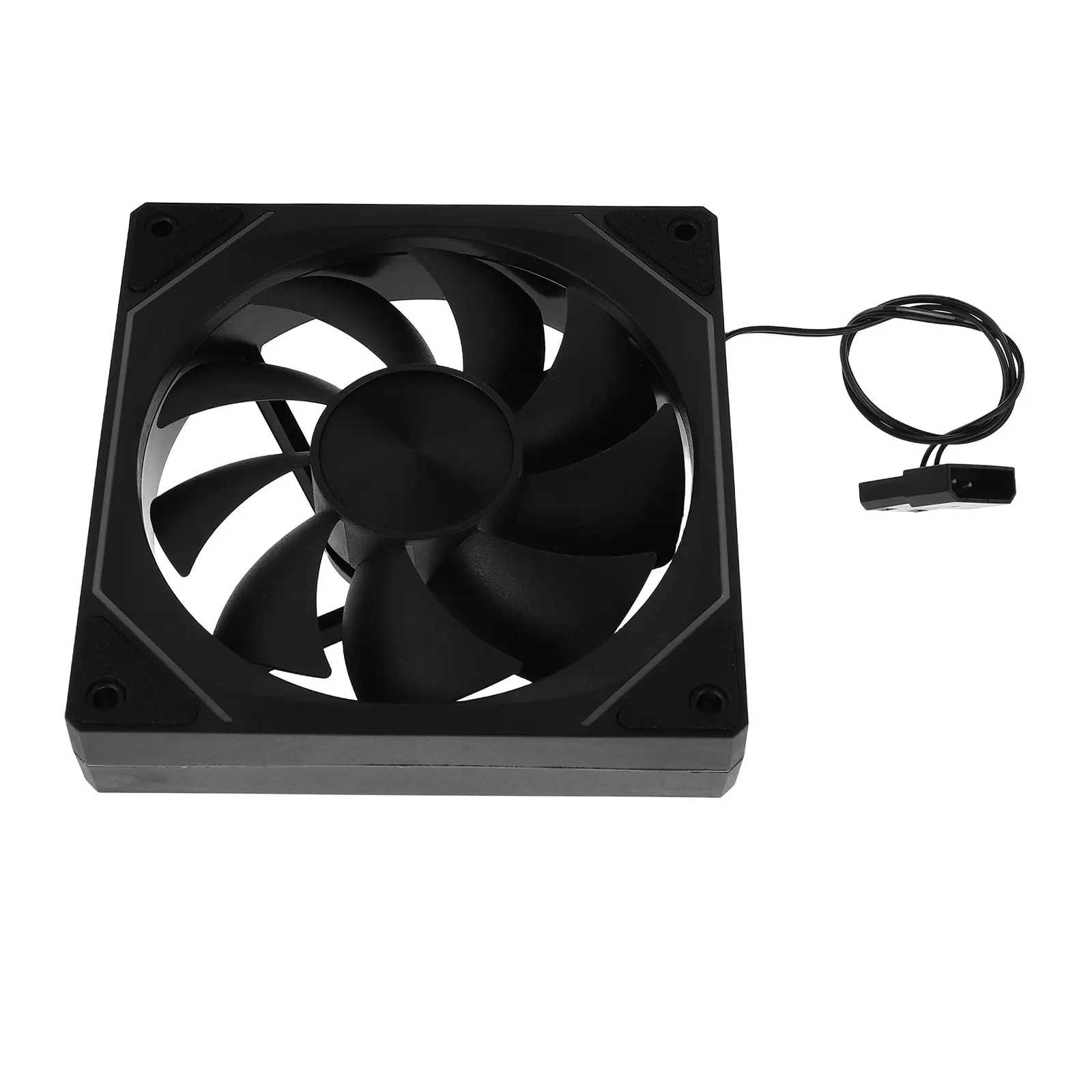 Rgb Pc Case Cooling Fan Silent Operation Slim Design High Airflow 800-1600Rpm Quiet Fan for Office Gaming Pc Parts