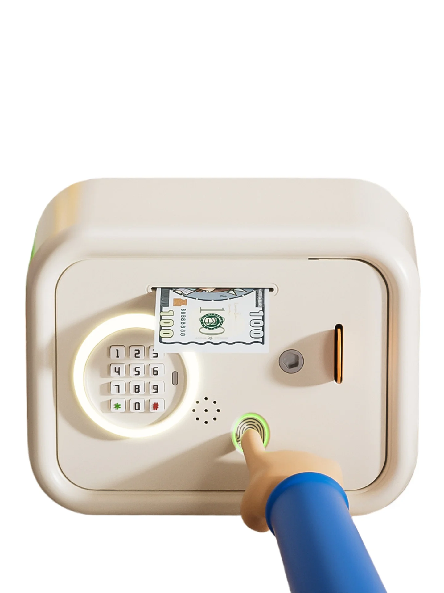 Children's piggy bank, high appearance, password lock, advanced safe